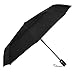 SHINE HAI Windproof Travel Umbrella, Double Canopy Construction, Automatic Open Close for One Handed Operation, Compact Lightweight Umbrella for Rain Snow