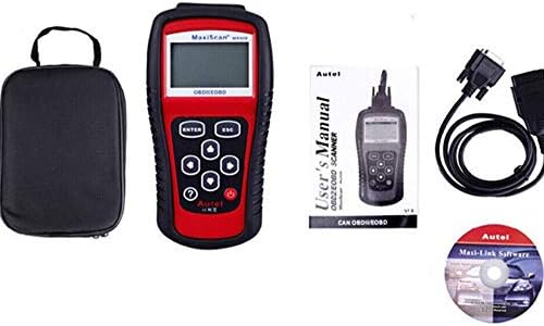 Codiak Vehicle Diagnostic Scanner Live Data Obdii Car Scanner Code Reader Diagnostic Scanner Engine Check Engine Ms509 Kit (BK)