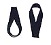 Serious Steel Heavy-Duty Olympic Straps | Made in U.S.A | Sold as Pair! (Olympic Black)
