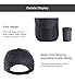Sumolux Men Women Outdoor Rain Sun Hat Waterproof Quick-Drying Long Brim Collapsible Portable Hat Gray