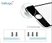 Apple iPhone 6S/6, 4.7 inch Full Screen Edge to Edge Tempered Glass Screen Protector by Beluga® [Black Edge]