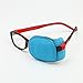 Children Amblyopia Eye Patches 6pcs Size S M L Kids Astigmatism Strabismus Lazy Eye Patch Boys Girls Vision Training (S, Blue)