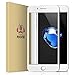 MANTO 2 Pack Screen Protector for iPhone SE 3 (2022), iPhone SE 2020, iPhone 8, iPhone 7, iPhone 6S/6 Full Coverage Tempered Glass Screen Protector Film Edge to Edge Protection 4.7 Inch
