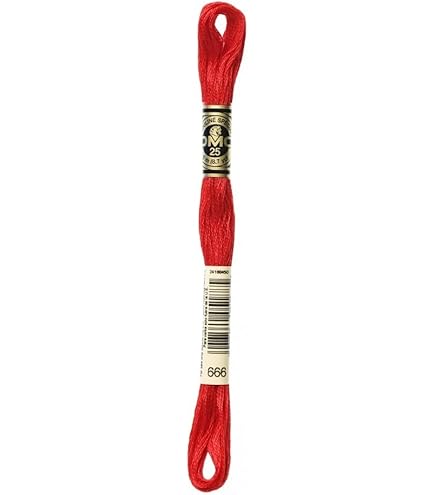 Amazon.com: DMC 117AMZ3-666 Amazon 3 Skein Pack Embroidery Floss