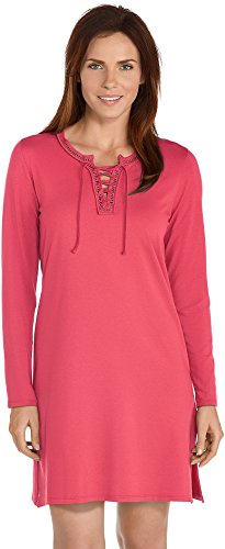Coolibar UPF 50+ Women's Lace-Up Dress - Sun Protective