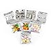 SKEMIX 100 Pack Smell Proof Mylar Bags, 3x4 Inch Resealable Clear Ziplock Mylar Bags Food Safe Plastic Aluminum Material