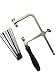 JSP GERMAN STYLE JEWELERS SAW FRAME with 144 ASSORTED JEWELERS SAW BLADES
