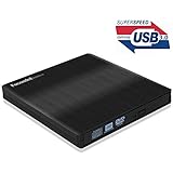 Portable External DVD CD Drive,Focondot CD DVD +/-RW Drive with USB 3.0 Slim CD DVD ROM Recorder Writer Burner,High Speed Data Transfer for Desktop/Laptop Mac/Linux OS and Windows OS (Black)