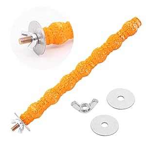 Wudong 6 Pezzi posatoi per pappagalli, Gabbia per Uccelli Colorata Scrub Stand Bar per Uccelli pappagalli pappagallini… Wudong Wudong 6 Pezzi posatoi per pappagalli, Gabbia per Uccelli Colorata Scrub Stand Bar per Uccelli pappagalli pappagallini…