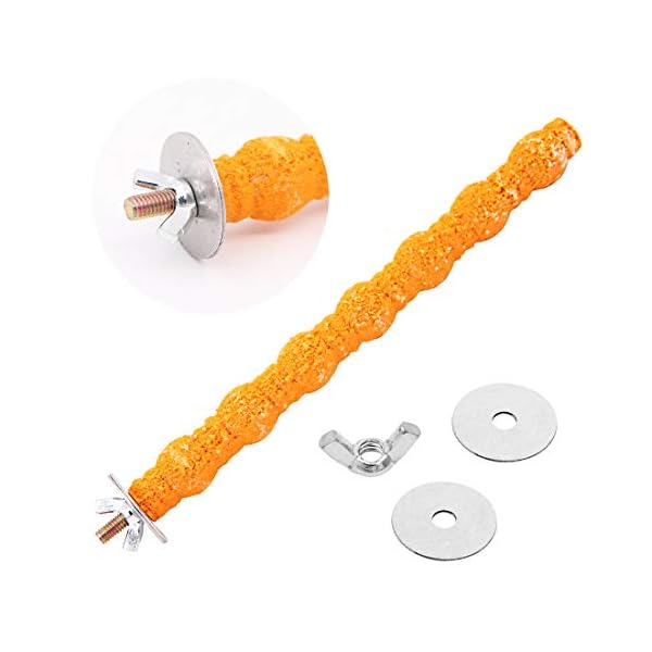 Wudong 6 Pezzi posatoi per pappagalli, Gabbia per Uccelli Colorata Scrub Stand Bar per Uccelli pappagalli pappagallini… Wudong Wudong 6 Pezzi posatoi per pappagalli, Gabbia per Uccelli Colorata Scrub Stand Bar per Uccelli pappagalli pappagallini…