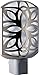 GE Decorative LED Night Light, Plug-In with Dusk-to-Dawn Sensor, Warm White, Ideal for Living Room, Bedroom, Nursery, Kitchen, or Bathroom, Brushed Nickel– 11314