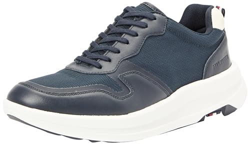 Tommy Hilfiger Baskets Hybrides Homme Chaussures, Bleu (Desert Sky), 43