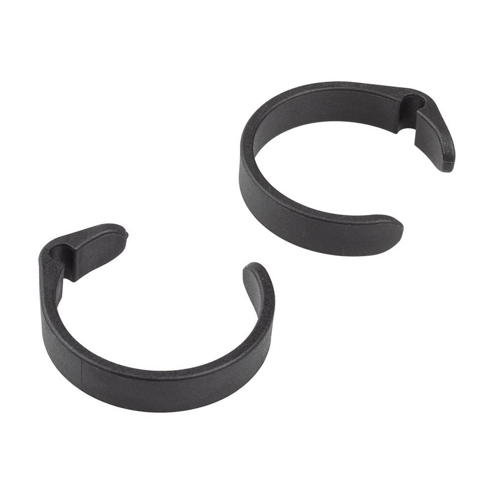 Jagwire Clip Ring - 3.2 mm eBike Control Wire (28-31.8 mm) (10 pieces) - Black-New22 Adult Unisex Brakes