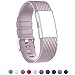 Bands for Fitbit Charge 2, Classic Fitness Replacement Accessories Wrist Band for 2016 Fitbit Charge 2,Diamond Lavender
