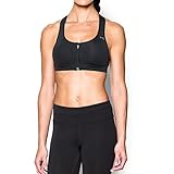 Under Armour Women's Armour Bra Protegée D Cup, Black/Fire, 34D