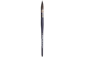 DA VINCI BRUSHES da Vinci Watercolor Series 438 CosmoTop Mix B Paint Brush, Quill Synthetic/Natural Mix, Size 4 (438-4)
