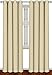 Utopia Bedding 2 Panels Grommet Blackout Curtains Thermal Insulated for Bedroom, W52 X L84 Inches, Beige
