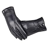 Lowpricenice (TM) Women Luxury Bowknot Winter leather Cashmere gloves Mitten (G)