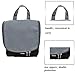 Hanging Toiletry Bag Organizer w/ Swivel Hook for Travel Camping Clearance Sales Gym,Gray