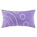 Mi Zone Morgan Cozy Comforter Set - Polka Dots with Ruffle Design, All Season Down Alternative Cozy Bedding with Matching Shams, Decorative Pillow, Purple Twin/Twin XL 3 Piece