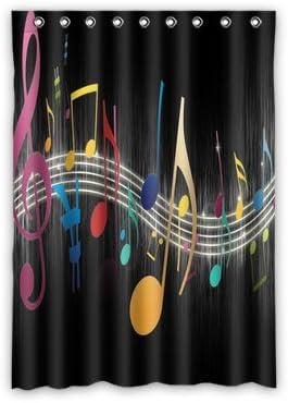 Amazon Com Custom Color Music Note Window Curtains Drape Panels