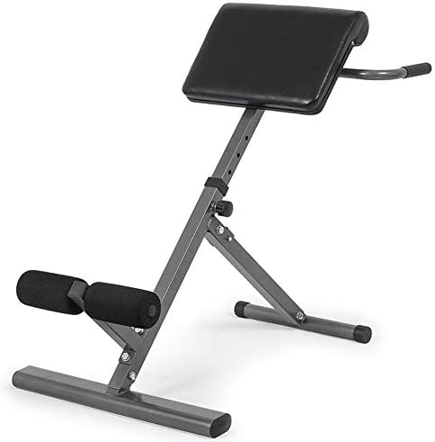 Swanluck Adjustable Roman Chair, Hyper Extension Bench for Ab/Back Extension/dip Station Multi-Workout Home Gym