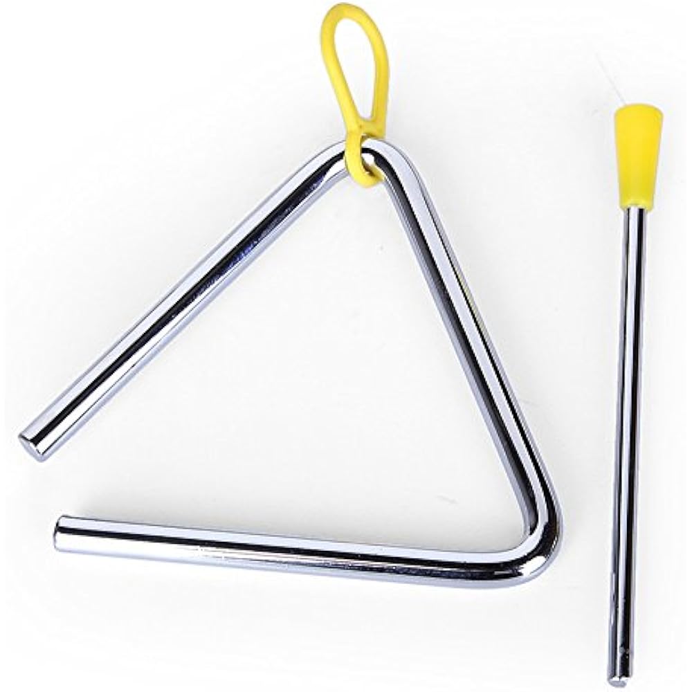 5" Musical Triangles Steel With Striker eBay