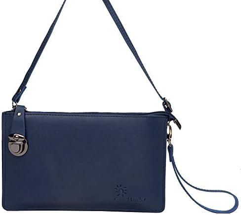 Solarfun Clutch 4-in-1 Crossbody Shoulder Bags with Wirstlet Strap for Women Girls