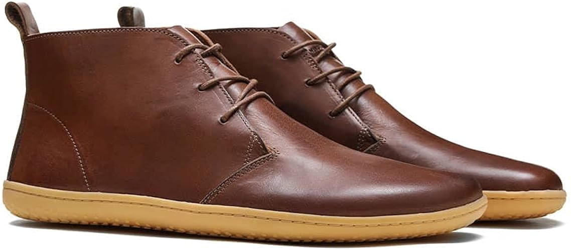 VIVOBAREFOOT Gobi Lux, Mens Handcut Lace Up Desert Boot
