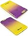 iPhone 6 Plus / 6s Plus Case, Bastex Slim Fit Transparent Fade Purple to Yellow Hard Plastic Snap-On Case Cover with LED Flash Function for Apple iPhone 6 Plus 5.5