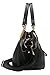 Obosoyo Women's Handbag Genuine Leather Tote Shoulder Bags Soft Hot Black