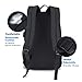 Pawsky Anime Luminous Backpack, Casual Daypack Laptop Backpack with USB Charging Port and Lock Fits 15.4 Inch Laptop