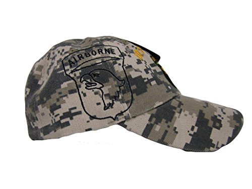 U.S. Army 101st Airborne Screamin Eagles Camo Shadow Embroidered Cap Hat