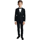 Black n Bianco Boy's Modern Tuxedo Dresswear Set