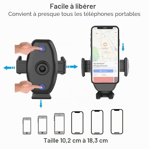 ICAILIN Car Phone Holder for Mercedes-Benz A/B/C/E/S Class, Mini Countryman/Cabrio, Ford Mustang, Suzuki Swift Vitara, Citroen berlingo Fiat 500 Renault Alaskan
