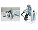 iDesign Clarity Care Divided Organizer, Blow Bathroom, Vanity Countertop, Desktop, Bedroom, College Dorm, 6.5