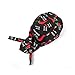 Tinksky Fashion Chefs Hat Kitchen Catering Skull Cap Ribbon Cap Turban (Pepper Pattern)