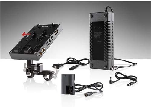 Shape D-Box Power and Charger with V-Mount Battery Plate for Canon 5D, 7D and LP-E6 Series Camera