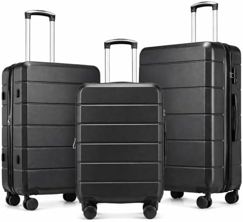 Amazon.com | Merax Luggage sets of 3 Piece 20 24 28 IN Carry on