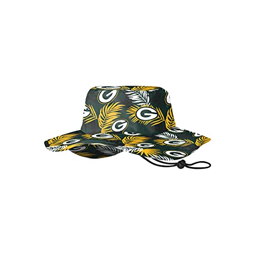 FOCO Green Bay Packers NFL Floral Boonie Hat