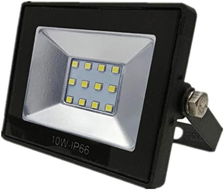 Dyda6 LED Flood Light, 10W/20W/30W/50W/80W/100W Floodlight Daylight White IP66 Waterproof Security Light for Garden, Garage and Outdoor(10w)