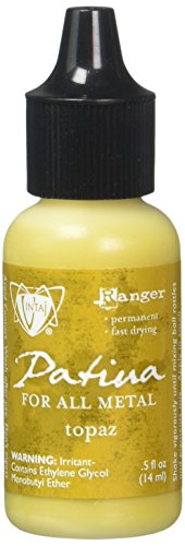 Ranger Vintaj Patinas - Open Stock .5 Ounce Bottles-Topaz