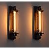 FLTRADE 8W LED wandlamp indoor draadkooi Edison vintage retro metalen cafés antieke wandlamp buiskooi loft verlichting…