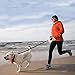 AIOZX 360° Tangle-Free, Heavy Duty Retractable Dog Leash with Anti-Slip Handle; 16 ft Strong Nylon Tape/Ribbon; One-Handed Brake, Pause, Lock