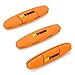 21K Sports Tennis Vibration Dampener- Set of 3-Tennis Shock Absorber for Strings- Best for Tennis Racket, Premium Durable & Long-Lasting- Great for Tennis Players (Green) (Orange)