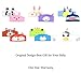 Charlxee Kids Headphones Children Girls Boys Teens Volume Limiting Foldable and Durable Headphone Headband for School, Home and Travel -White Panda