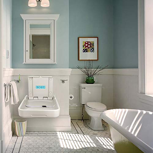 Modundry Baby Changing Diaper Station Vertical Wall Mounted, Sturdy