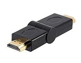 Honbay Gold Plated Swivel HDMI Male to Male Adapter