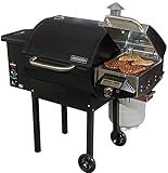 Camp Chef SmokePro DLX Pellet Grill (Black) with Sear Box (PG24-PGSEAR)