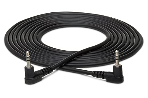 Hosa CMM-103RR Right-Angle 3.5mm TRS to Right-Angle 3.5mm TRS Stereo Interconne…